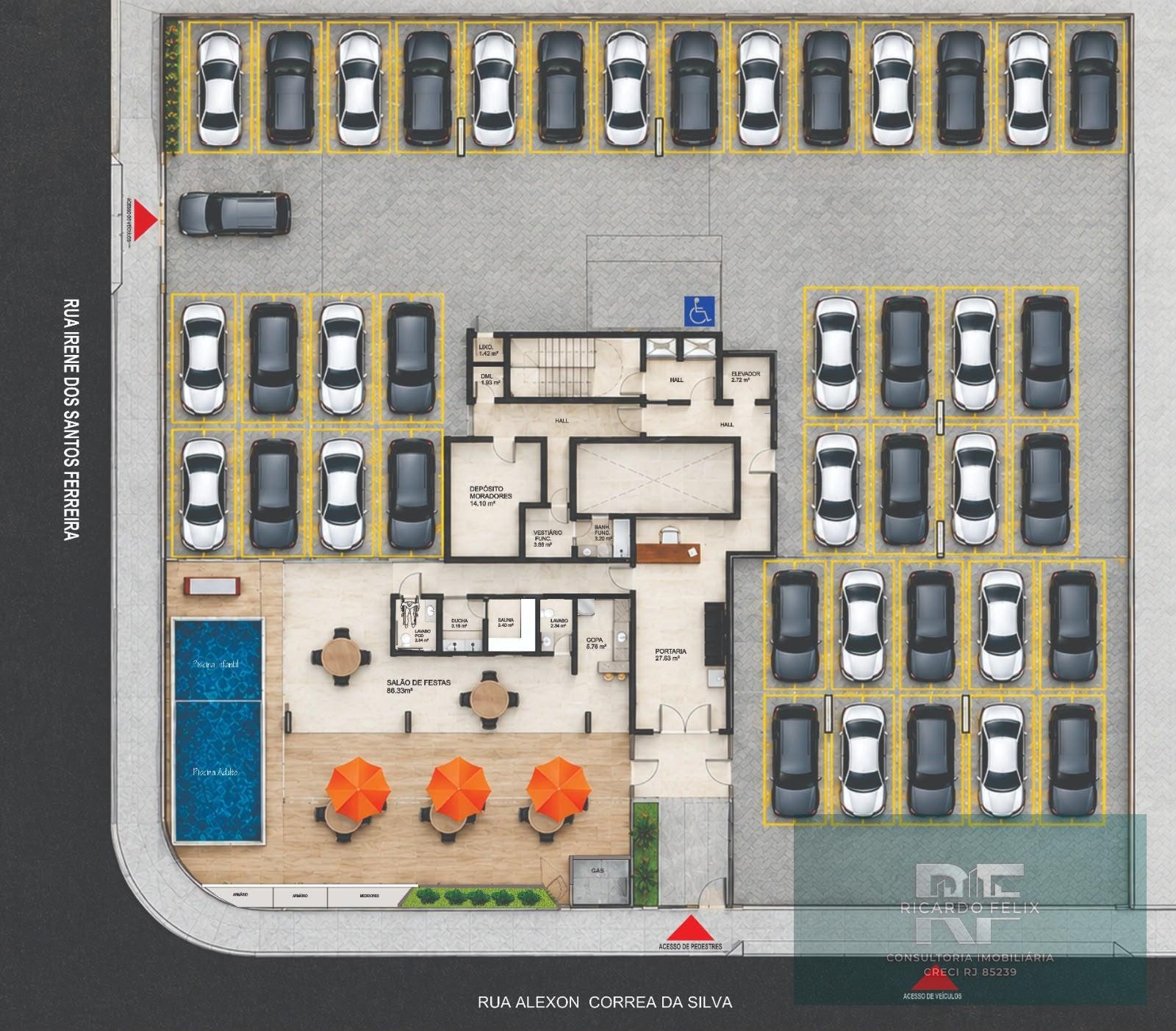 Apartamento à venda com 3 quartos, 1 suíte, 2 vagas e 135m² no Costazul, Rio das Ostras (RJ) — foto 13 de 13