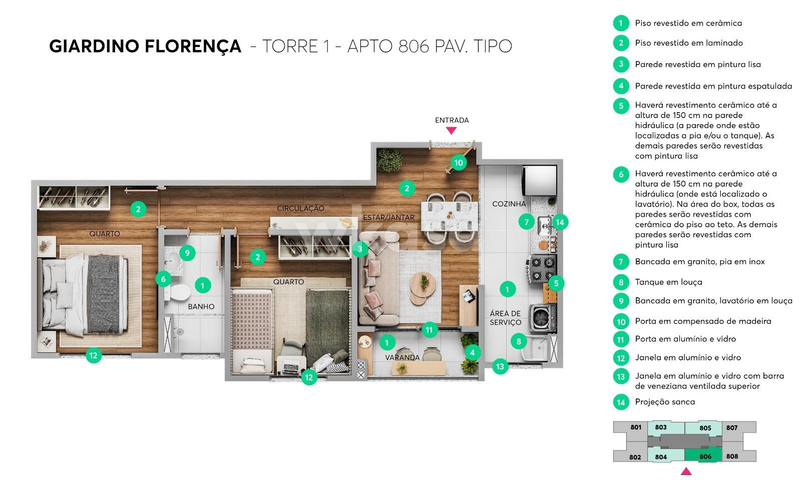 Apartamento à venda com 2 quartos, 1 banheiro, 1 vaga e 45m² no Valparaíso, Serra (ES) — foto 10 de 11