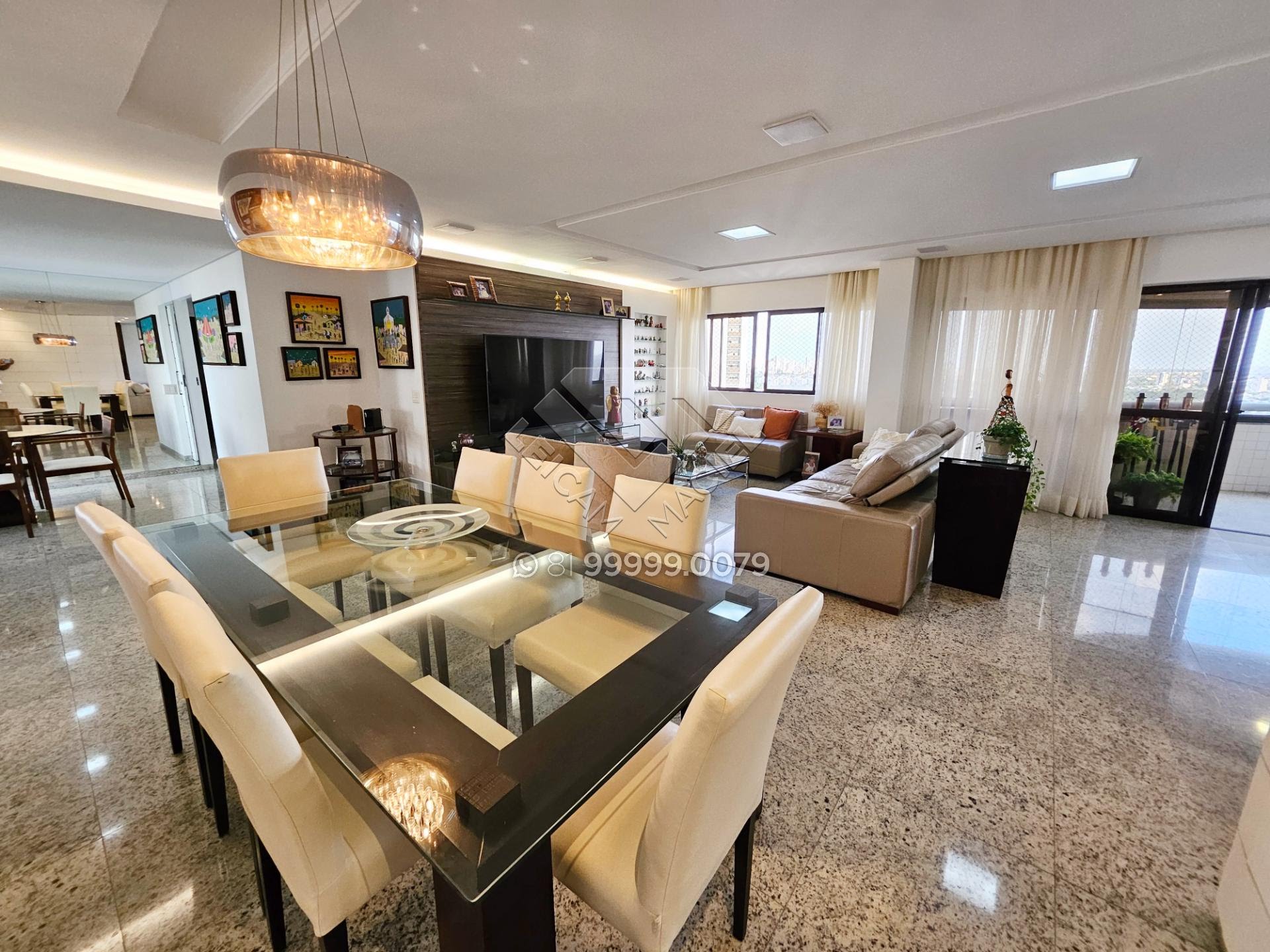 Apartamento à venda com 4 quartos, 3 suítes, 4 vagas e 245m² no Apipucos, Recife (PE) — foto 6 de 30