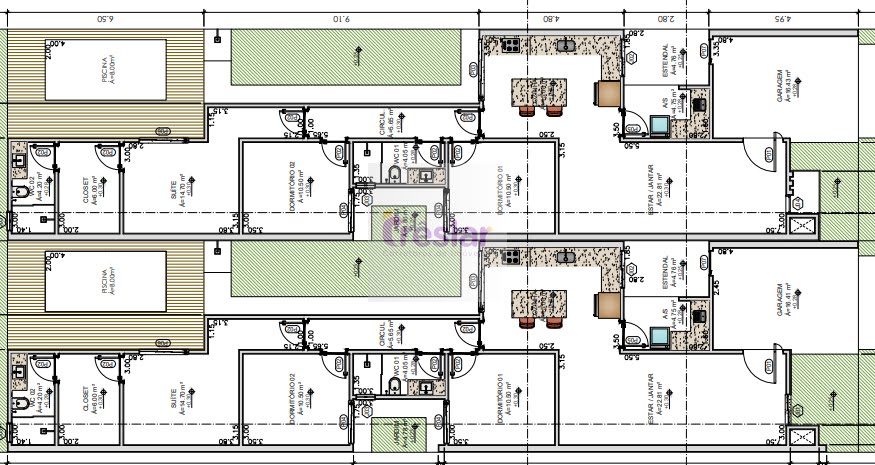 Casa à venda com 3 quartos, 1 suíte, 2 vagas e 134m² no Jardim Oliveiras, Três Lagoas (MS) — foto 2 de 2