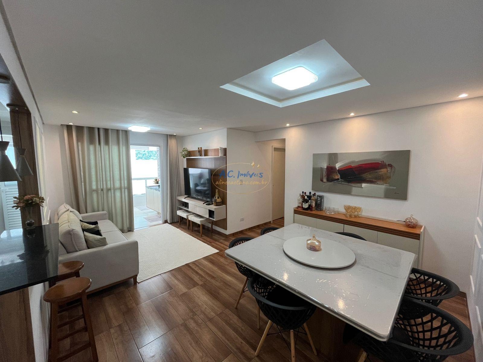 Apartamento à venda com 3 quartos, 2 banheiros, 2 vagas e 88m² no Cidade Ocian, Praia Grande — foto principal