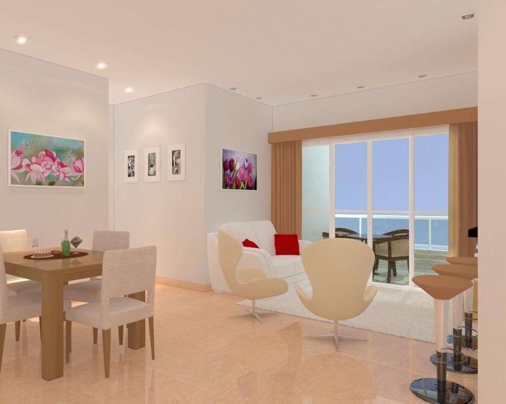 Apartamento à venda com 3 quartos, 2 banheiros, 2 vagas e 117m² no Centro, Ubatuba (SP) — foto 2 de 6