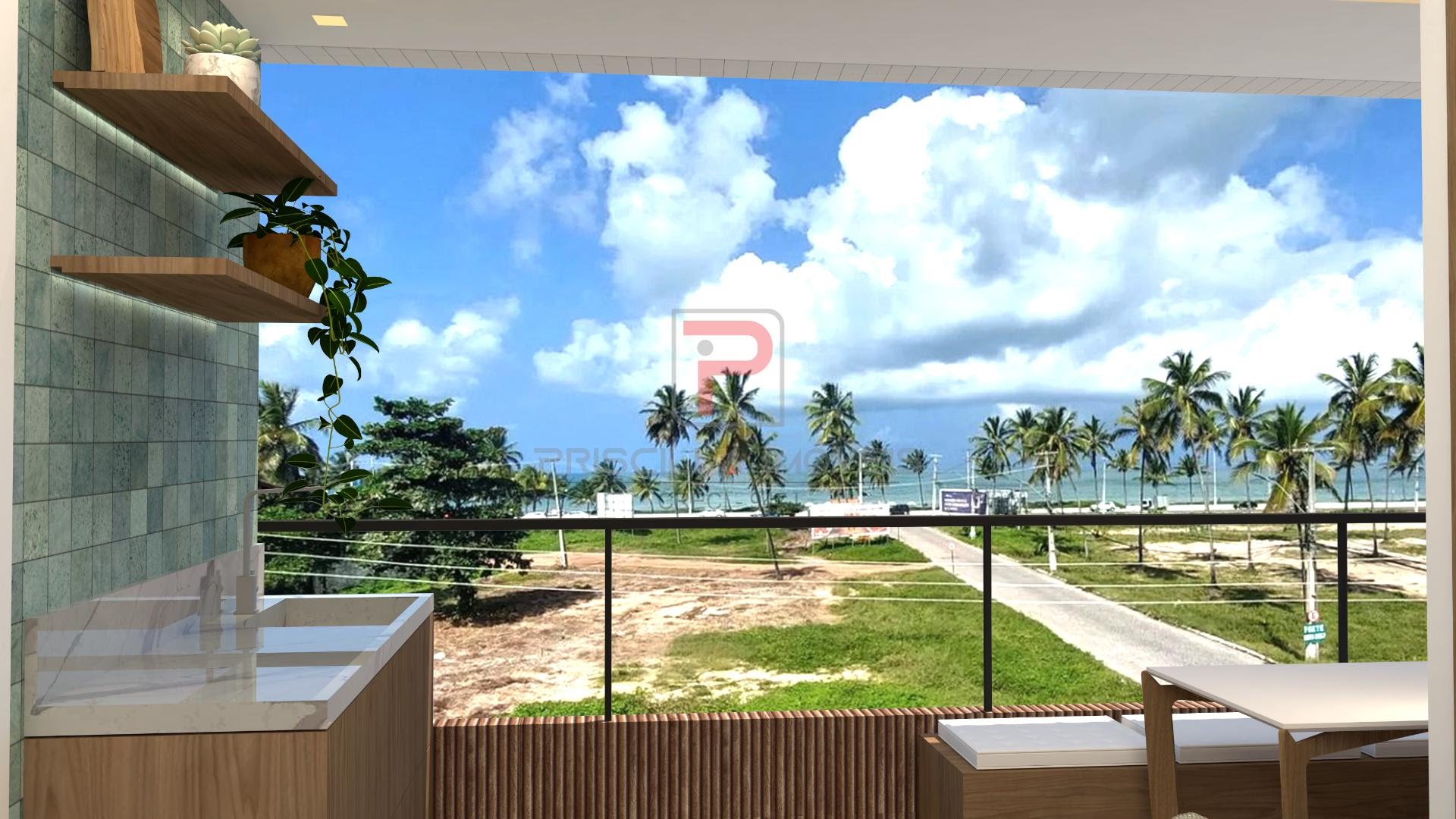 Apartamento à venda com 3 quartos, 1 suíte, 1 vaga e 76m² no Intermares, Cabedelo (PB) — foto 11 de 12
