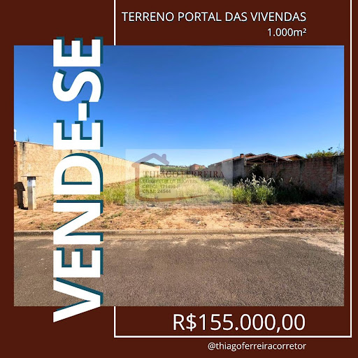 Lote / Terreno em Portal das Vivendas  -  Santa Rita do Passa Quatro