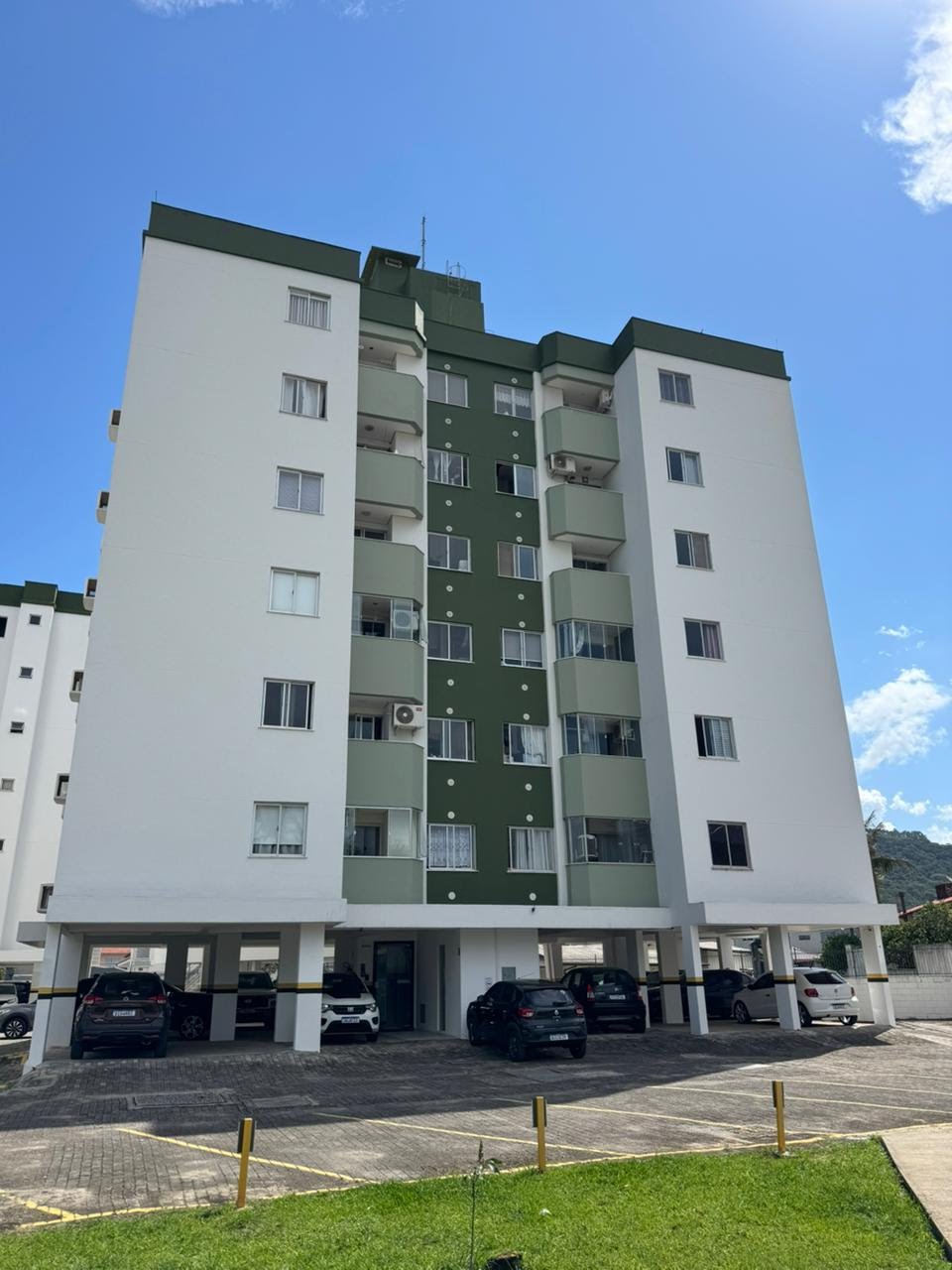 Fachada do bloco