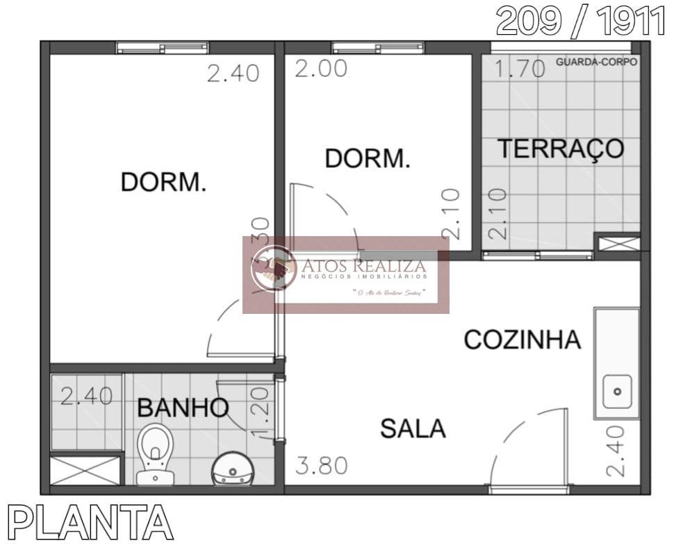 Apartamento à venda com 2 quartos e 31m² no Água Branca, São Paulo (SP) — foto 5 de 20