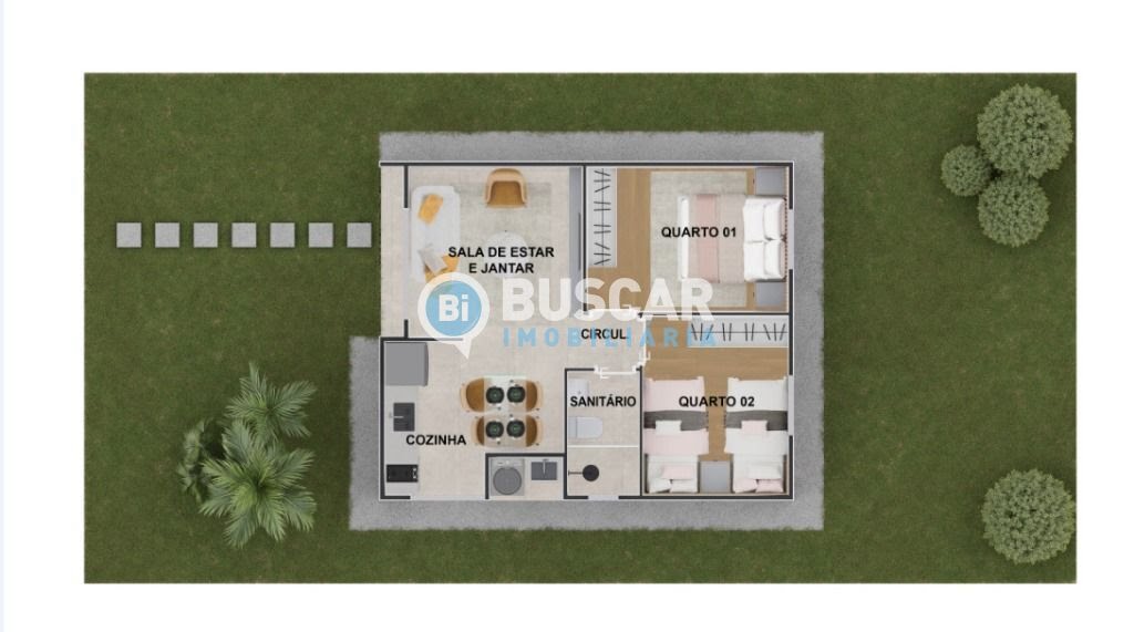 Casa à venda com 2 quartos, 1 banheiro, 1 vaga e 120m² no Sim, Feira de Santana (BA) — foto 5 de 24