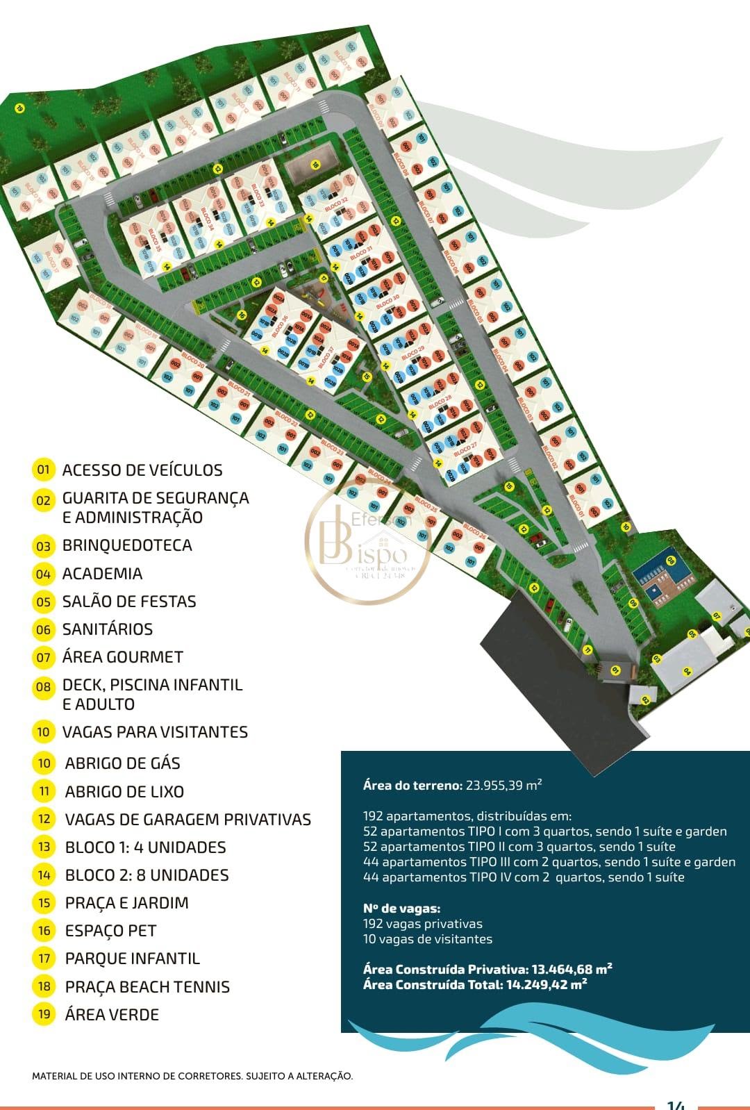 Apartamento à venda com 3 quartos, 2 banheiros, 1 vaga e 90m² no Praia de Taperapuã, Porto Seguro — foto principal
