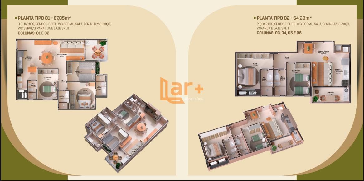 Apartamento à venda com 3 quartos, 1 suíte, 1 vaga e 87m² no Coroa do Meio, Aracaju (SE) — foto 18 de 20