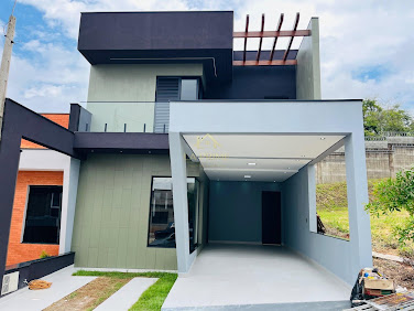 Casa em Condomínio no Jardim Eucaliptos em Sorocaba, 130m², 03 dormitórios, 01 suíte , piscina com bar molhado.