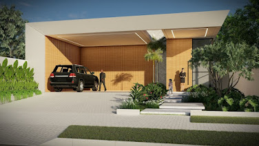 Casa de Alto padrão estilo moderno no bairro Ingas