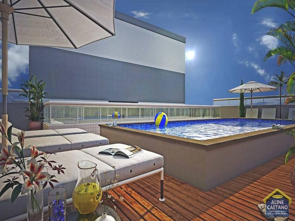 Apartamento à venda com 2 quartos, 1 suíte, 1 vaga e 63m² no Maracanã, Praia Grande (SP) — foto 2 de 13