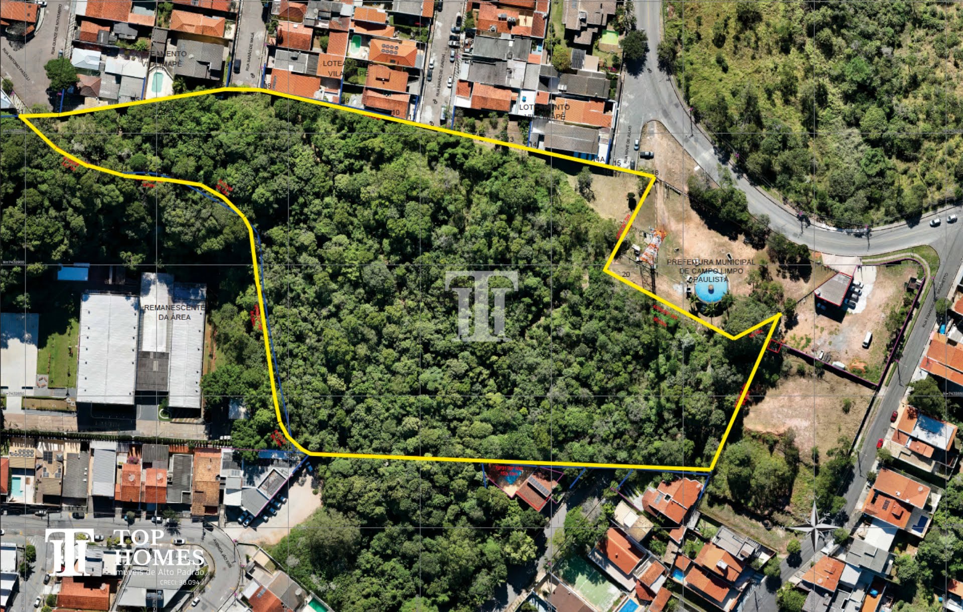 Área para construção em Vila Imape - Campo Limpo Paulista, SP