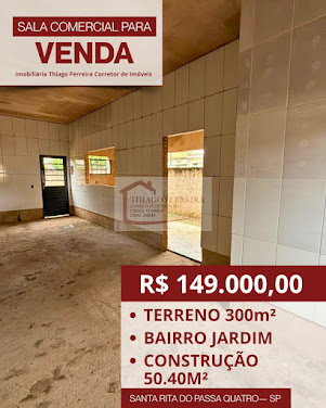Conjunto / Sala em Bairro Jardim  -  Santa Rita do Passa Quatro
