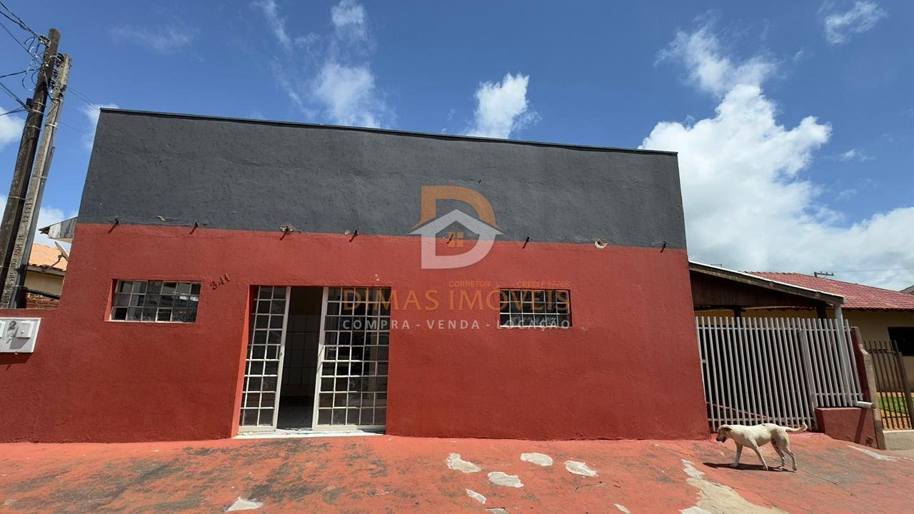 Fachada Loja e entrada da garagem