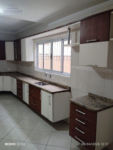 Armários na cozinha