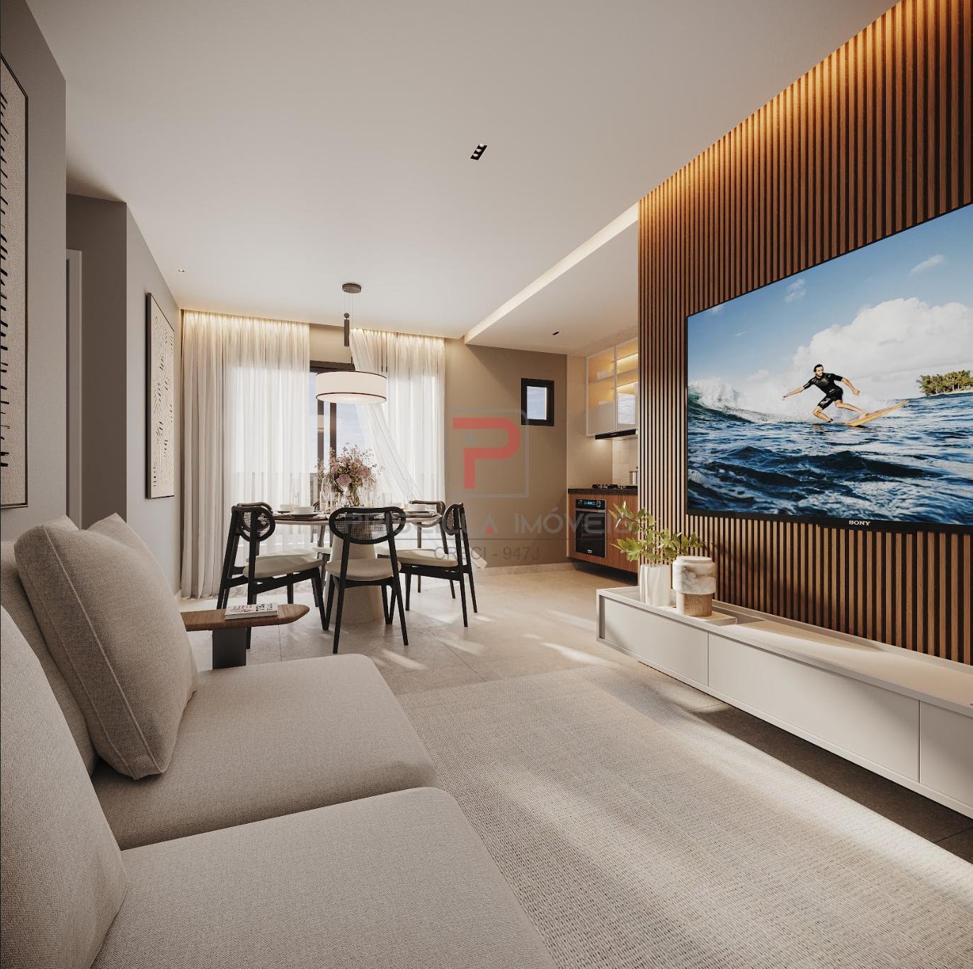 Apartamento à venda com 2 quartos, 1 suíte e 61m² no Ponta de Campina, Cabedelo (PB) — foto 14 de 16