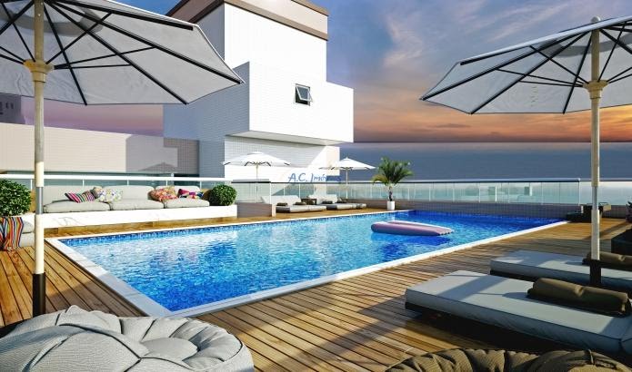 Apartamento à venda com 2 quartos, 2 banheiros, 2 vagas e 79m² no Real, Praia Grande — foto principal