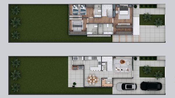 Casa à venda com 3 quartos, 3 suítes, 2 vagas e 158m² no Cachoeira do Bom Jesus, Florianópolis (SC) — foto 10 de 11