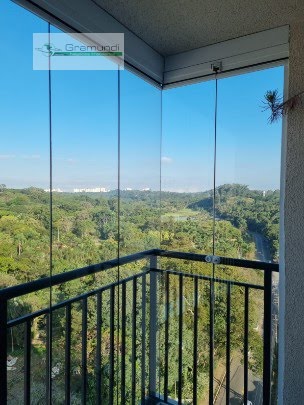 Vista livre da sacada.