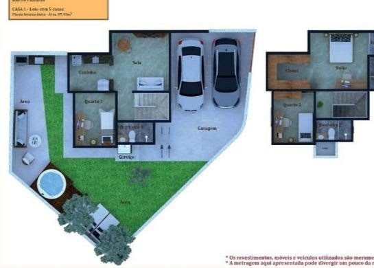 Casa, 2 quartos, 65 m² - Foto 15