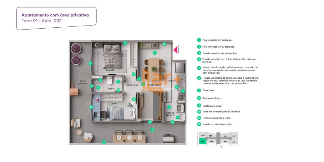 Apartamento à venda com 2 quartos, 1 banheiro e 50m² no Capucho, Aracaju (SE) — foto 13 de 13