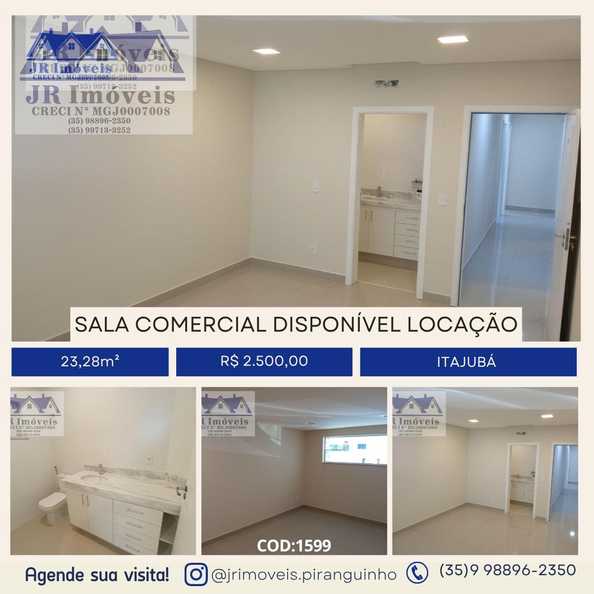 Comercial para alugar com 1 banheiro e 23m² no Bps, Itajubá — foto principal