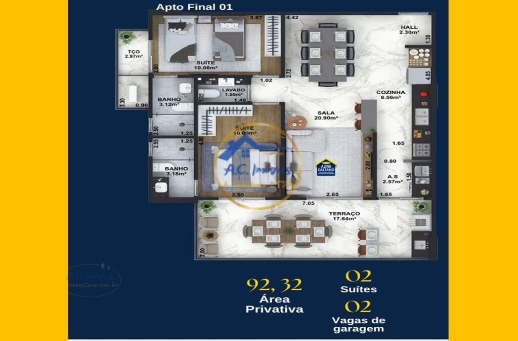 Apartamento à venda com 1 quarto, 1 banheiro, 1 vaga e 56m² no Guilhermina, Praia Grande (SP) — foto 20 de 26