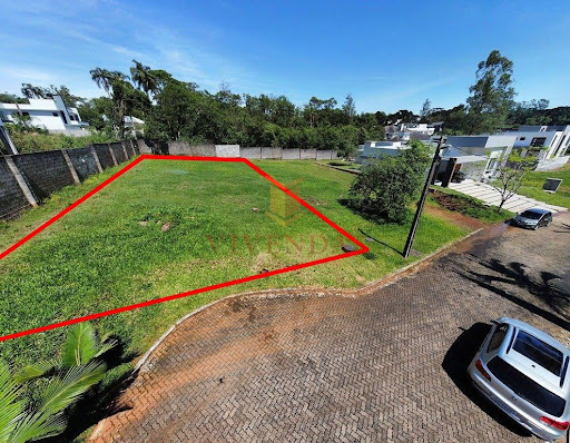 Lote fantástico no Country Ville - Santa Cruz do Sul