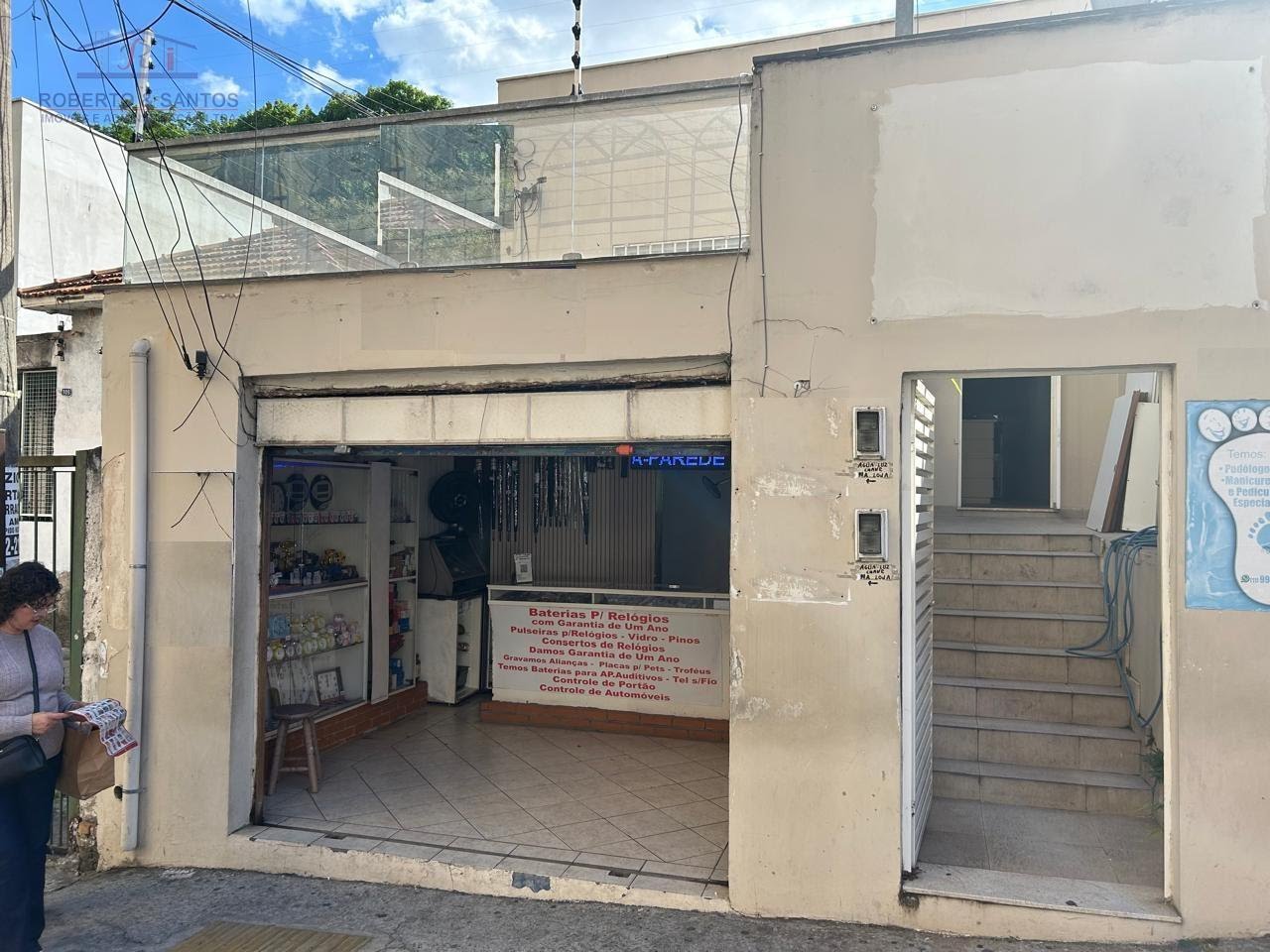 Vista da frente