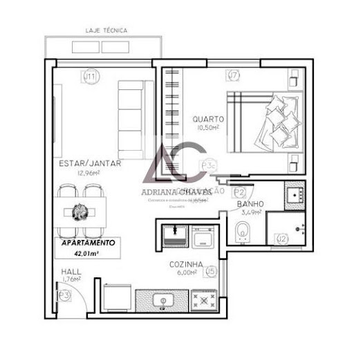 Apartamento em Palmeiras  -  Ponte Nova