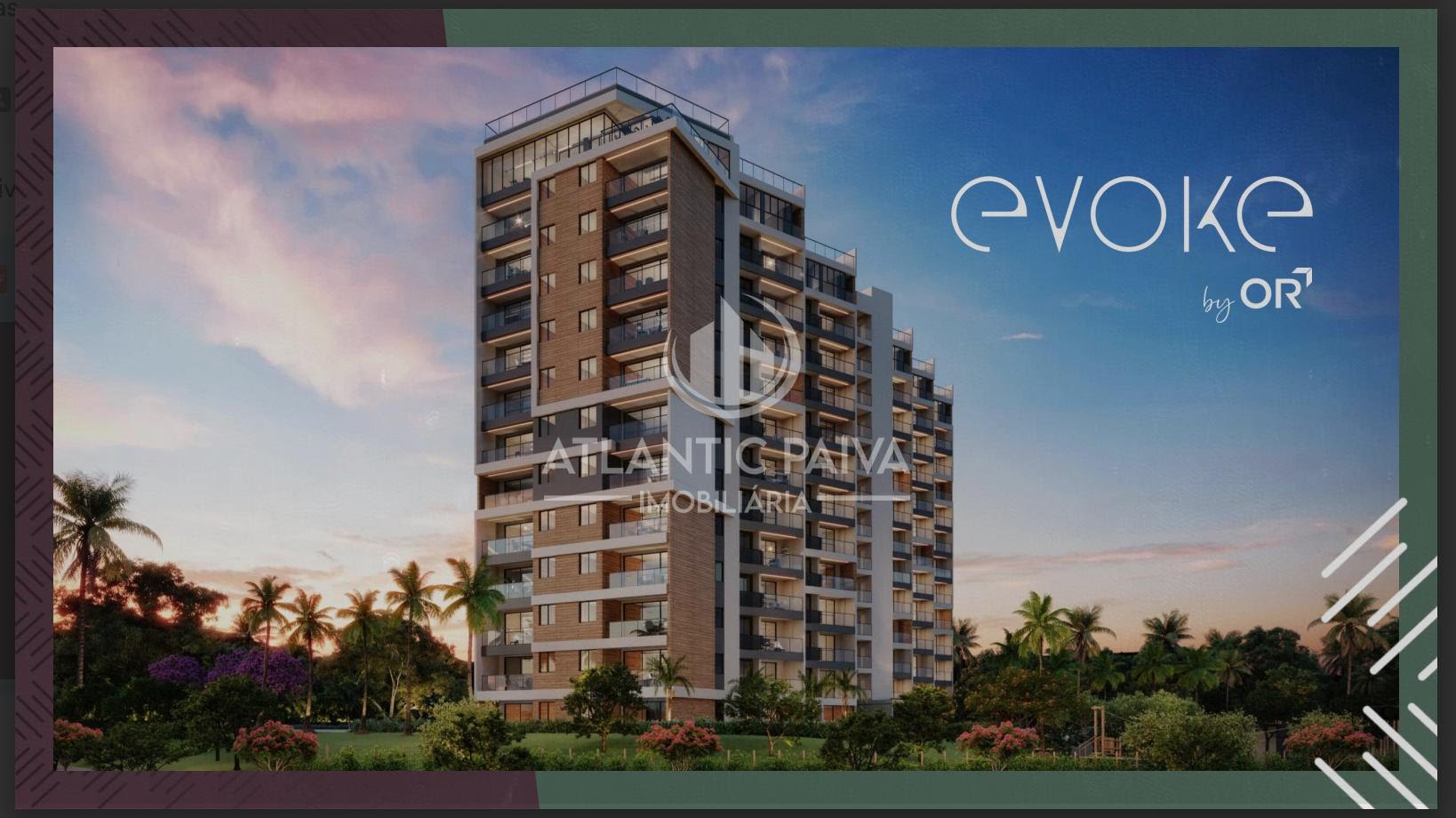 Fachada Evoke Lançamento - Reserva do Paiva