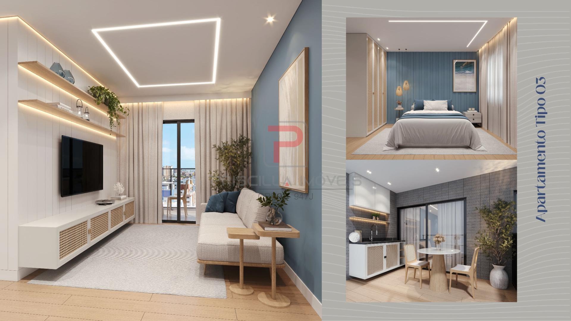 Apartamento à venda com 2 quartos, 1 suíte e 61m² no Jardim Atlantica, Cabedelo (PB) — foto 16 de 16