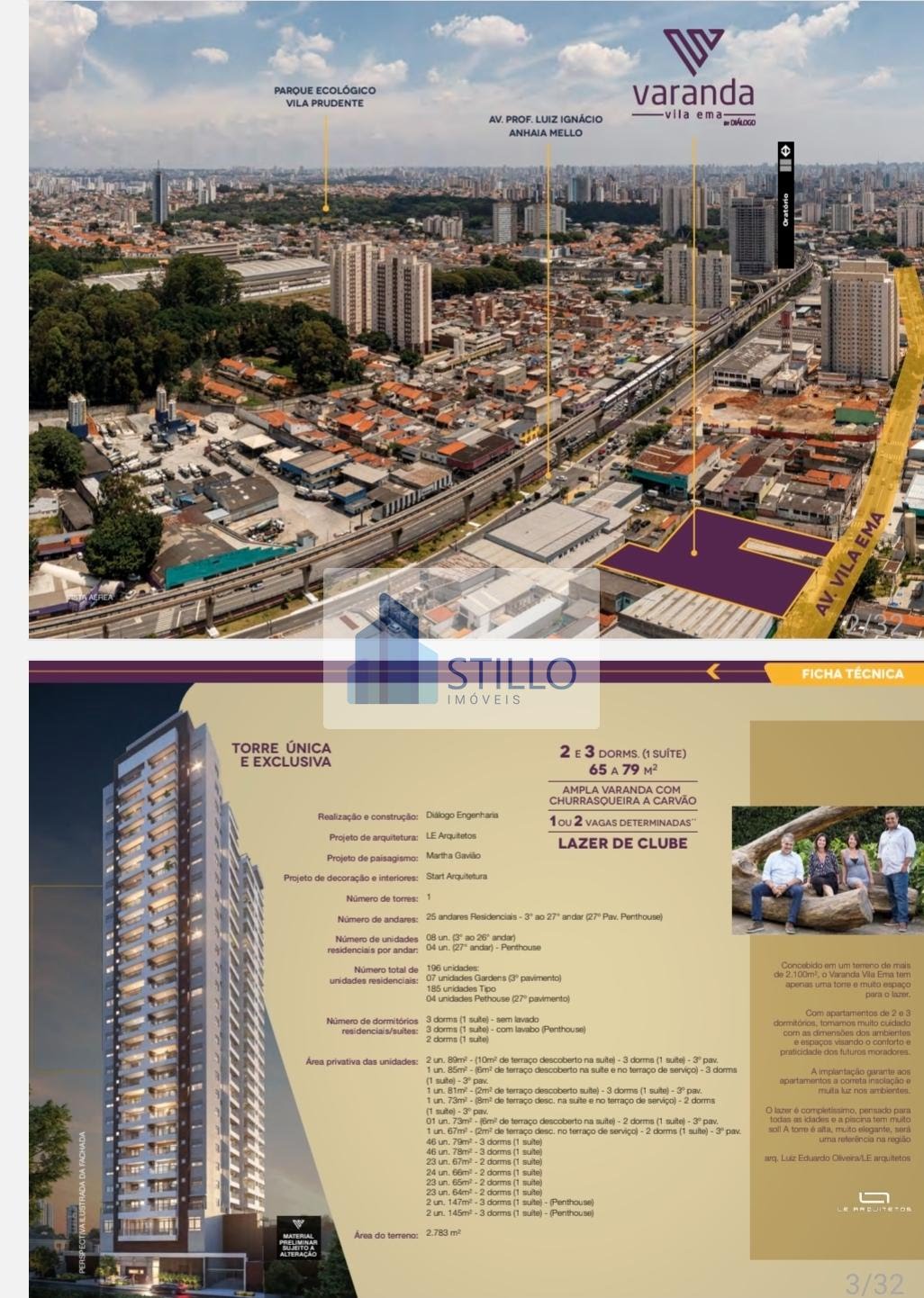 Apartamento à venda com 2 quartos, 1 suíte, 1 vaga e 79m² no Vila Ema, São Paulo (SP) — foto 25 de 27