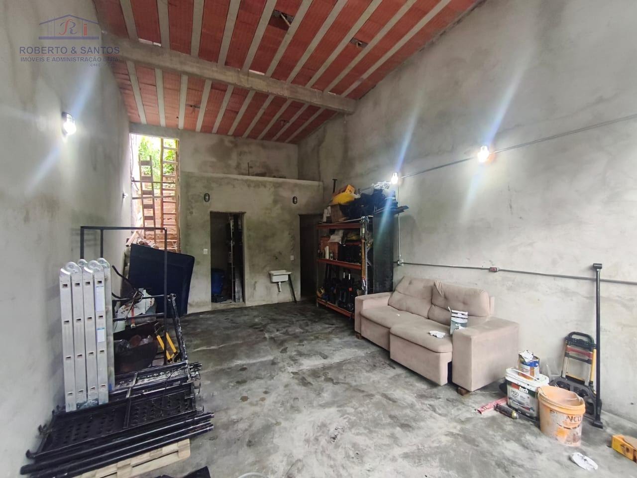 vista interna da garagem 