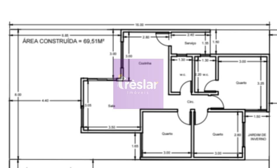 Casa à venda com 2 quartos, 2 banheiros, 1 vaga e 69m² no Mais Parque, Três Lagoas — foto principal