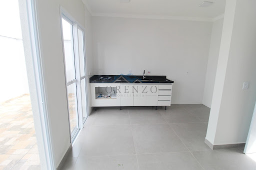 Sala de estar e cozinha