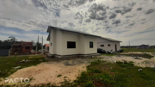 Casa para locação em Arapongas, Araranguá: 56m², 2 dormitórioS, 1 banheiro por R$ 1.100.