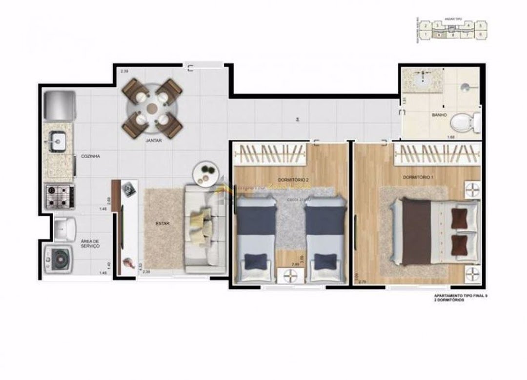 Prédio Inteiro, 45 m² - Foto 7