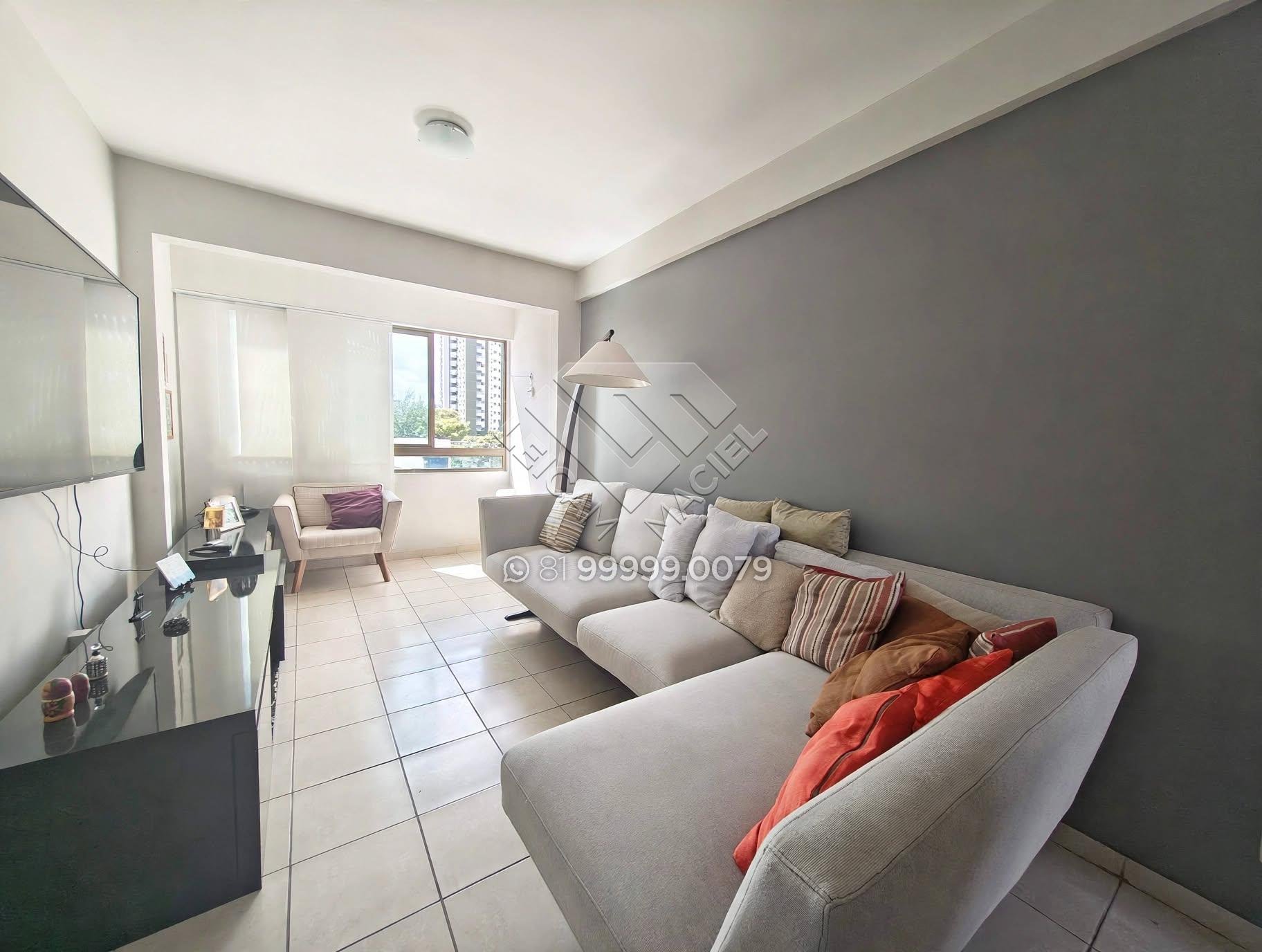 Apartamento à venda com 3 quartos, 3 banheiros, 1 vaga e 80m² no Casa Amarela, Recife — foto principal