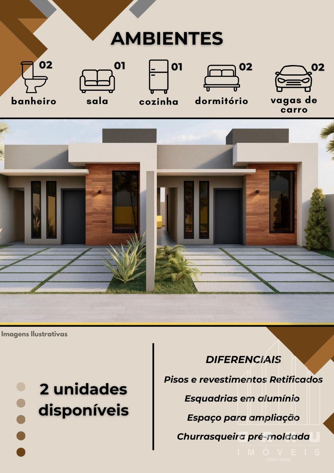 Casa no Parque Residencial Morumbi III  -  Foz do Iguaçu