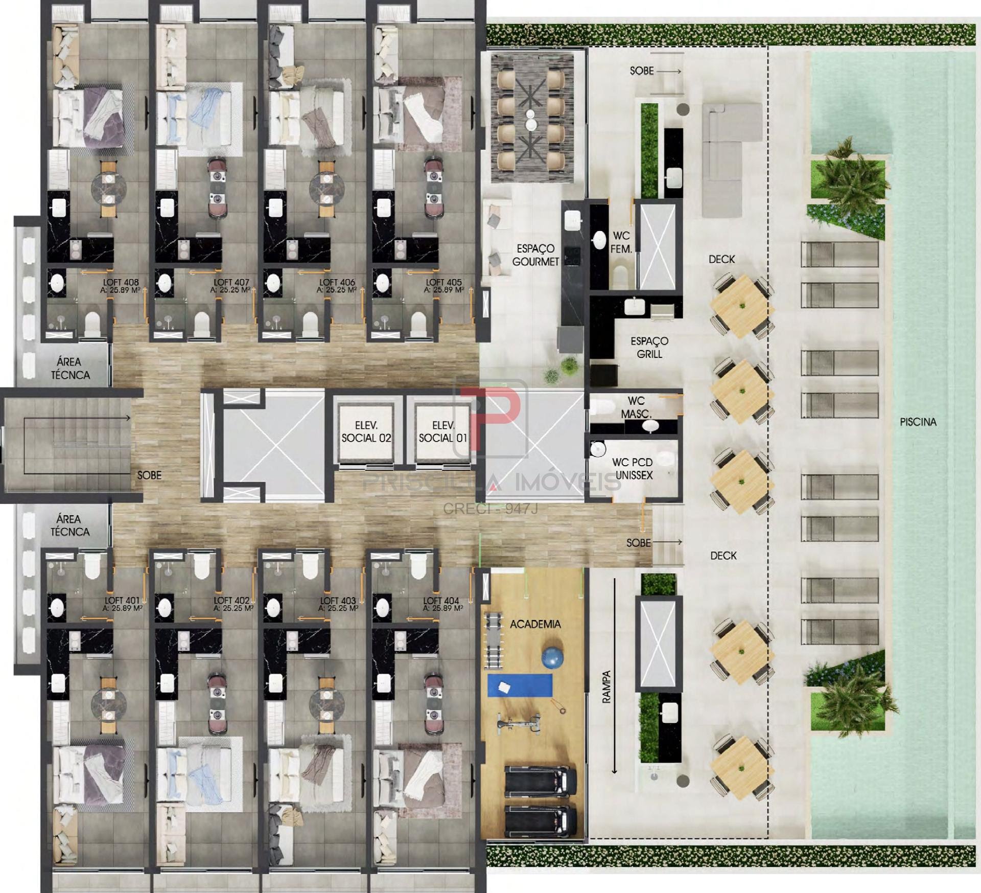 Apartamento à venda com 24m² no Loteamento Bela Vista, Cabedelo (PB) — foto 13 de 21