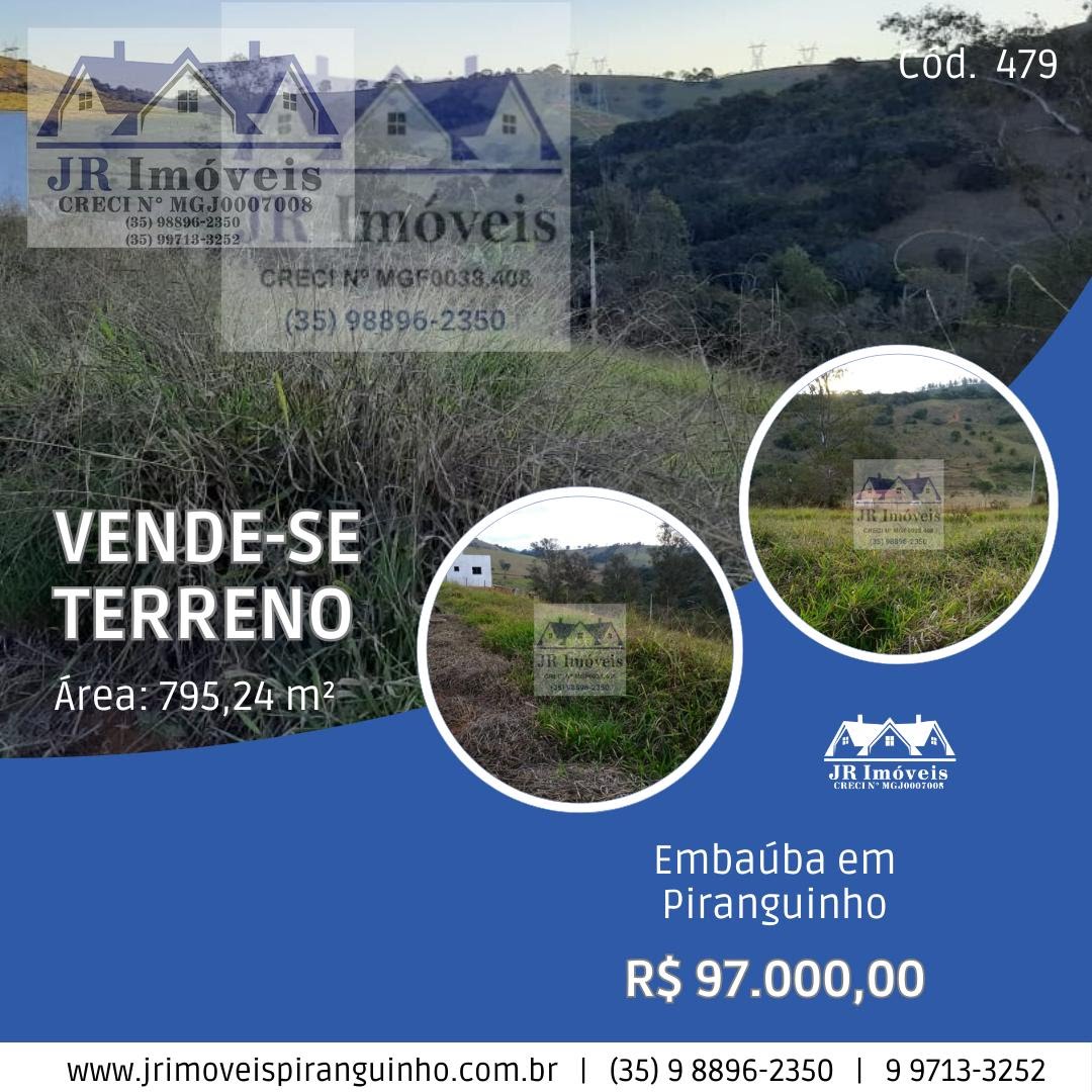 Terreno à venda com 795m² de terreno no Bairro Laje, Piranguinho (MG) — foto 8 de 8
