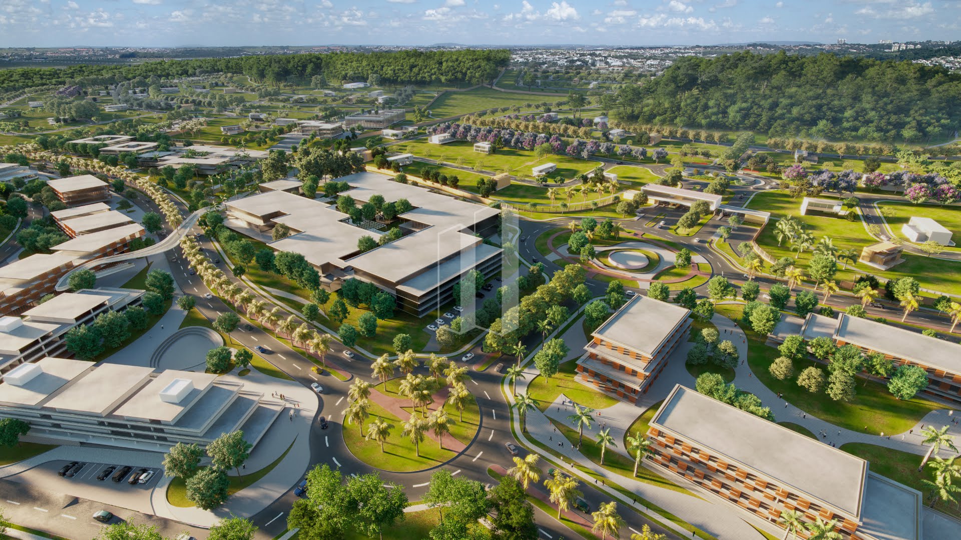 Terreno à venda com 960m² de terreno no Residencial Alphaville Flamboyant, Goiânia — foto principal