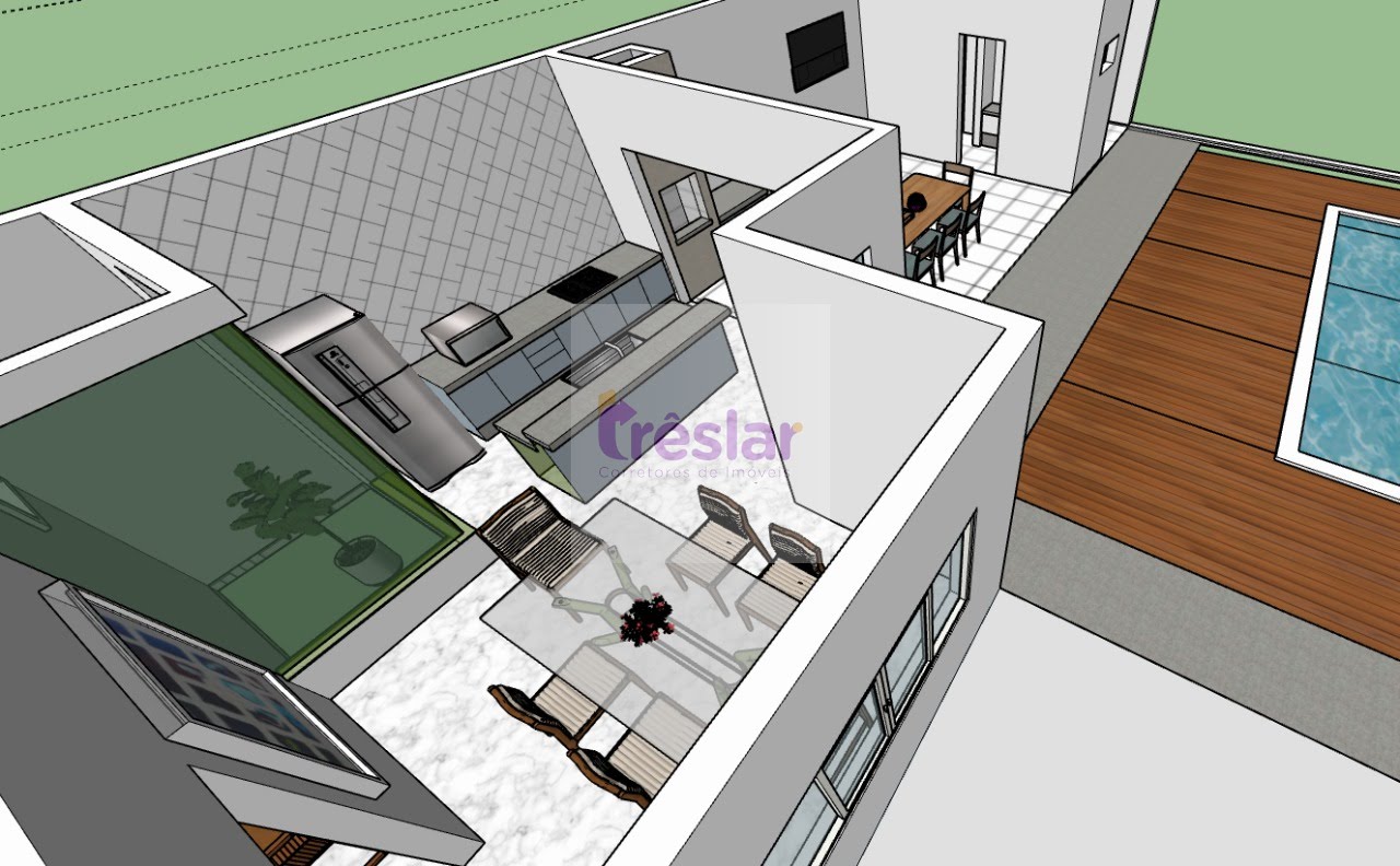 Casa à venda com 3 quartos, 1 suíte, 4 vagas e 190m² no Santos Dumont, Três Lagoas (MS) — foto 2 de 25