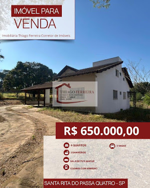 Chácara em Jardim Europa  -  Santa Rita do Passa Quatro