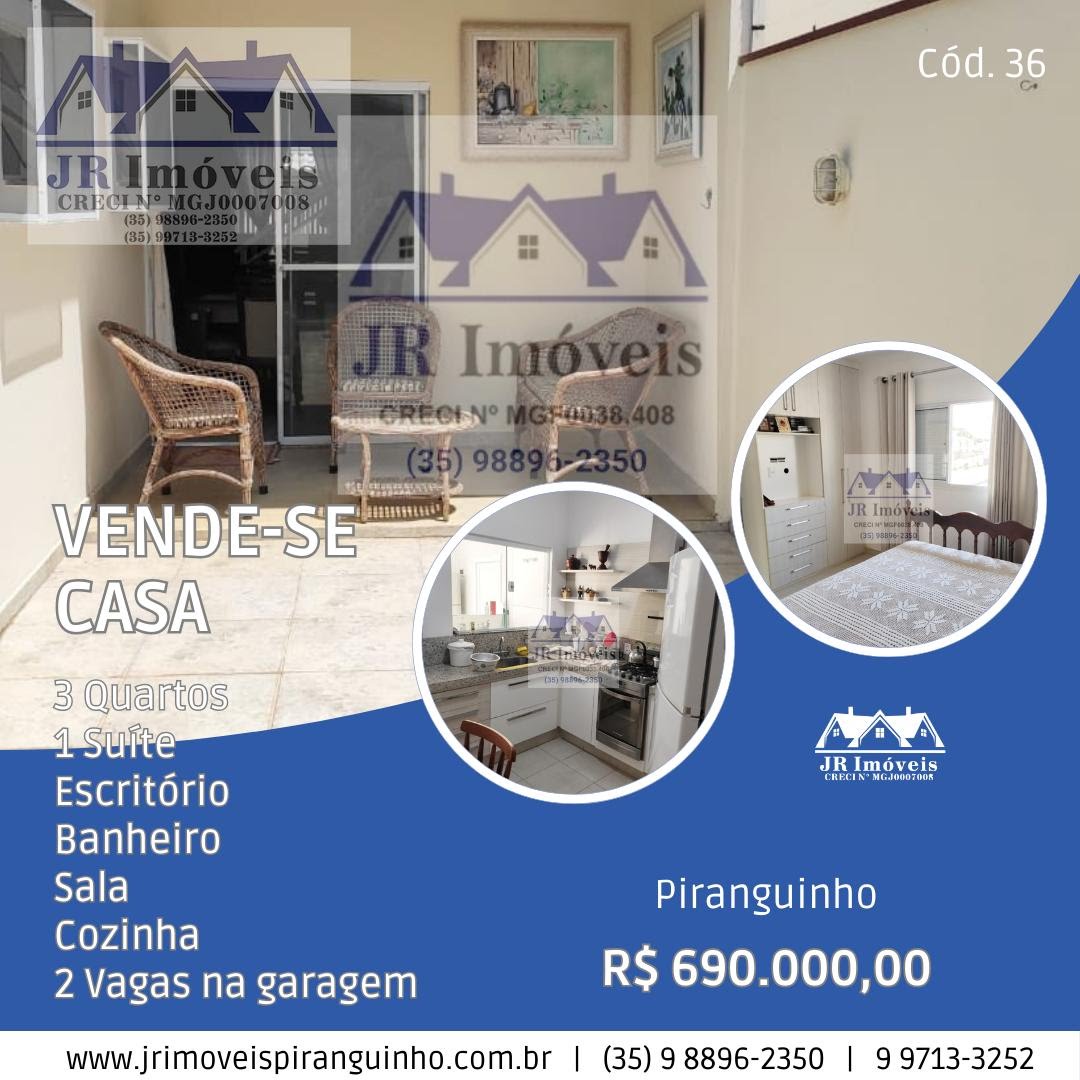 Casa à venda com 4 quartos, 1 suíte, 2 vagas e 280m² no Centro, Piranguinho (MG) — foto 10 de 10