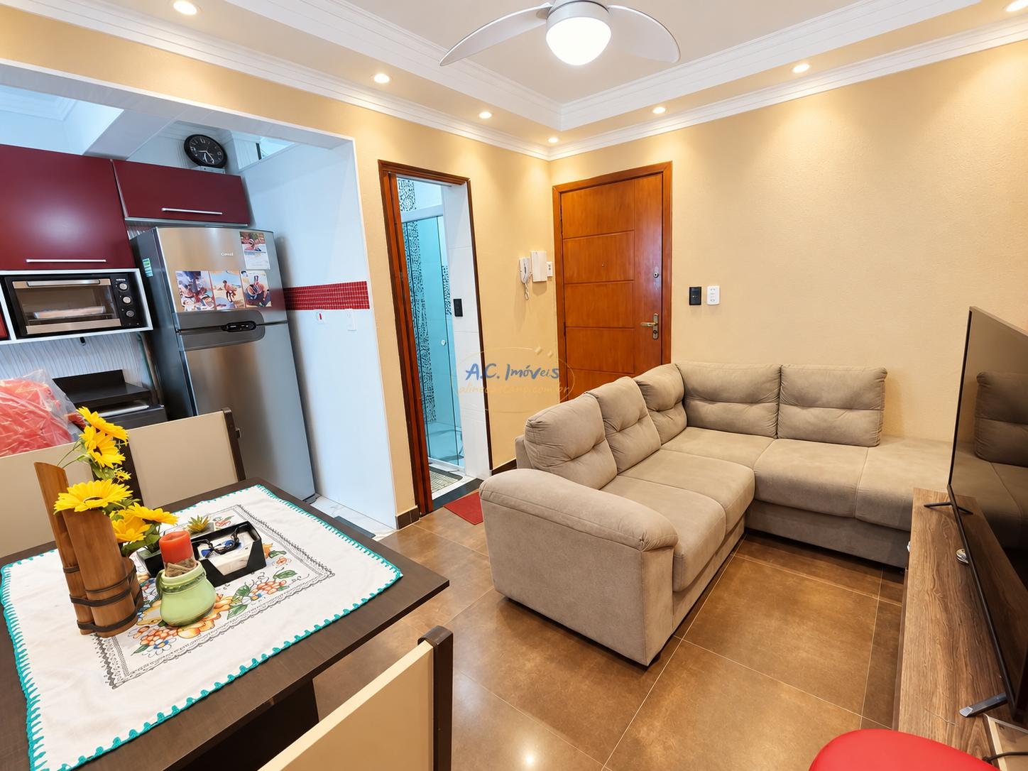 Studio à venda com 1 quarto, 1 banheiro, 1 vaga e 37m² no Guilhermina, Praia Grande (SP) — foto 9 de 11