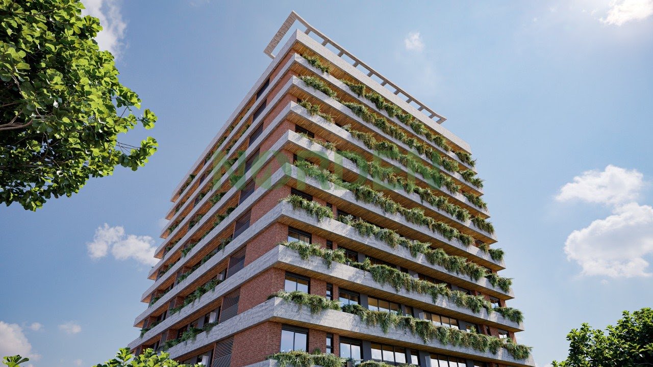 Apartamento de 91 m² com 2 quartos no D/yard, Centro