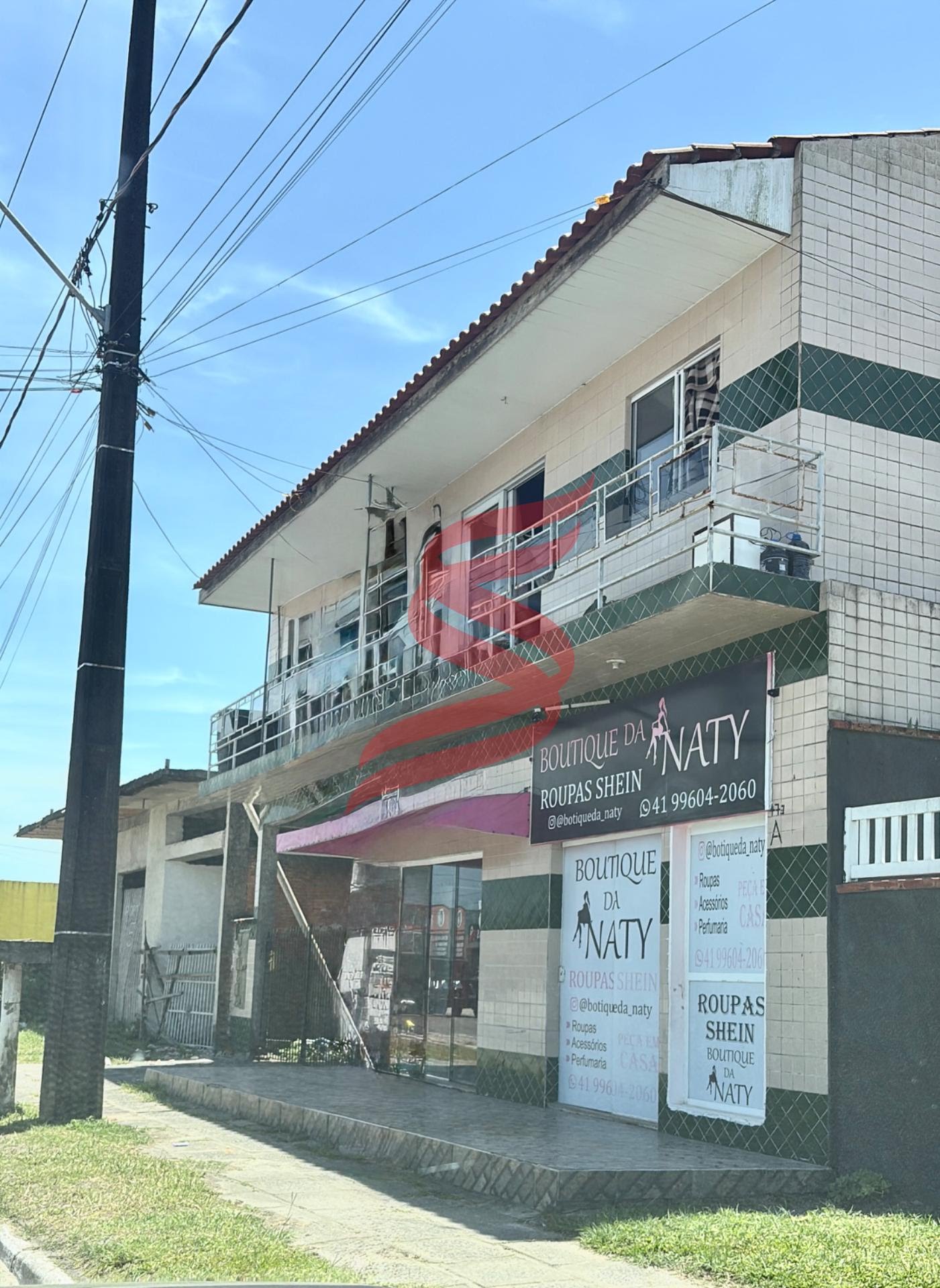 Fachada do imóvel 